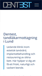 Mobile Screenshot of dentest.se